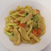 Chicken With Curry Sauce