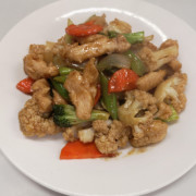 Chicken With Satay Sauce